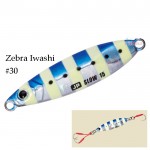 Джиг Jigpara Slow 50 гр JPSLOW-50g Цвят #30 Zebra Iwashi - Major Craft Джиг Jigpara Slow 50 гр JPSLOW-50g Цвят #30 Zebra Iwashi - Major Craft